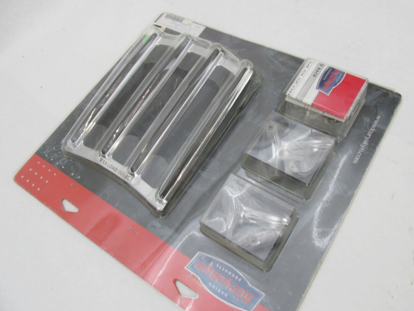 Kuryakyn Harley FL FLHX FLHR Chrome Touring Luggage Rack Set 7152