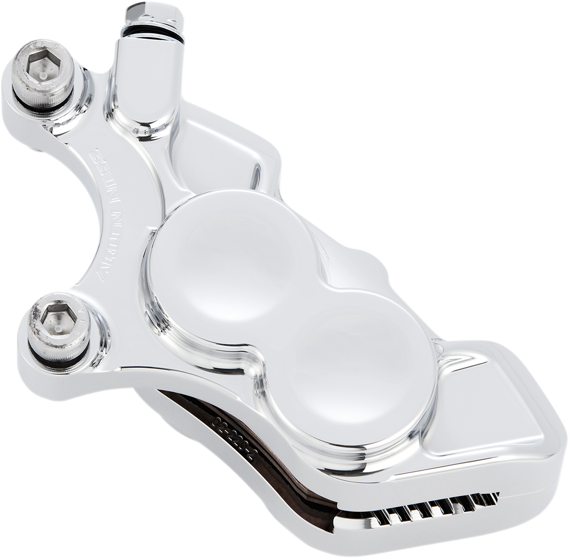 Arlen Ness Tech Brake Calipers 4 Piston Chrome Front Right 02-222