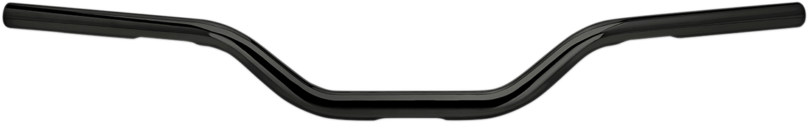 BILTWELL 1" Handlebars slotted Black 6308-2013