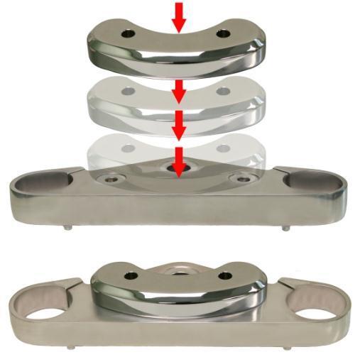 Baron Handlebar and Riser Adapter BA-7361-00