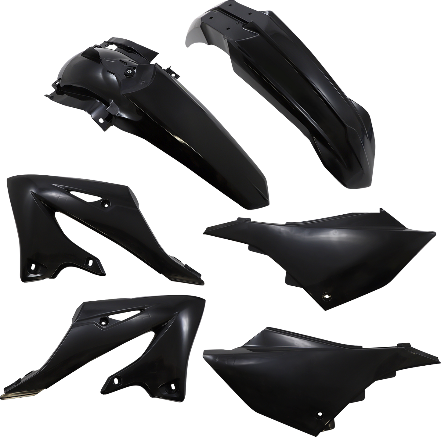 Acerbis Standard Body Replacement Plastic Kit Black 2936160001