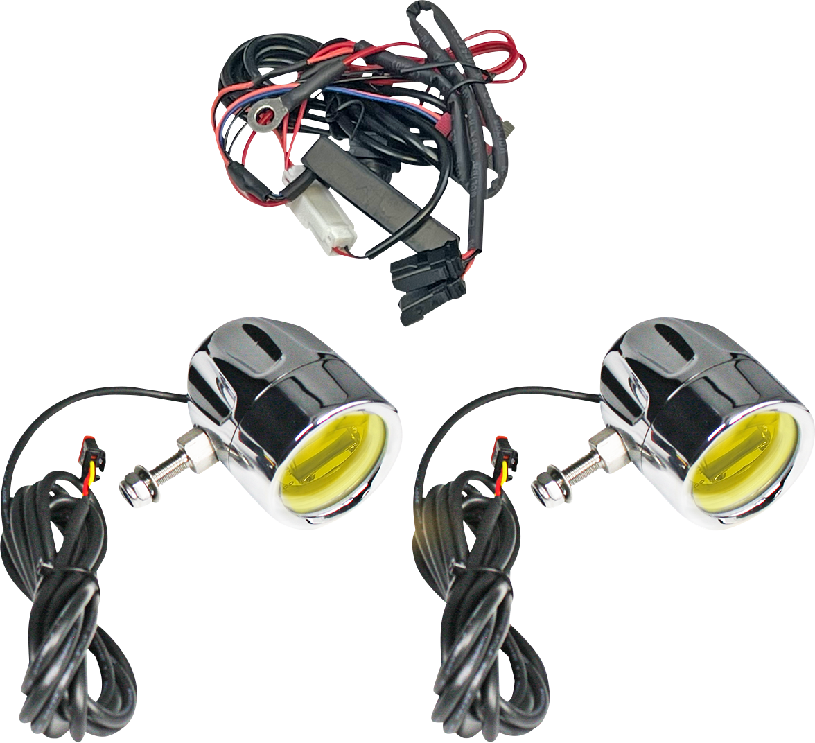 Custom Dynamics ProBEAM LED Halo Fog Lights PB-FOG-UNV-YC