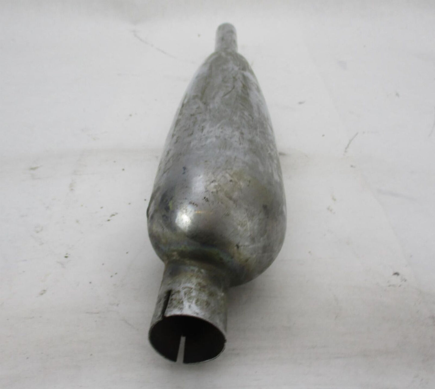 Vintage Triumph BSA British Motorcycle Chrome Burgess Exhaust Muffler