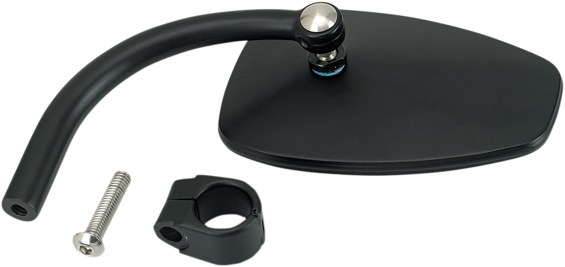 BILTWELL Utility Mirrors 7/8" Black Teardrop Retro 6504-578-131