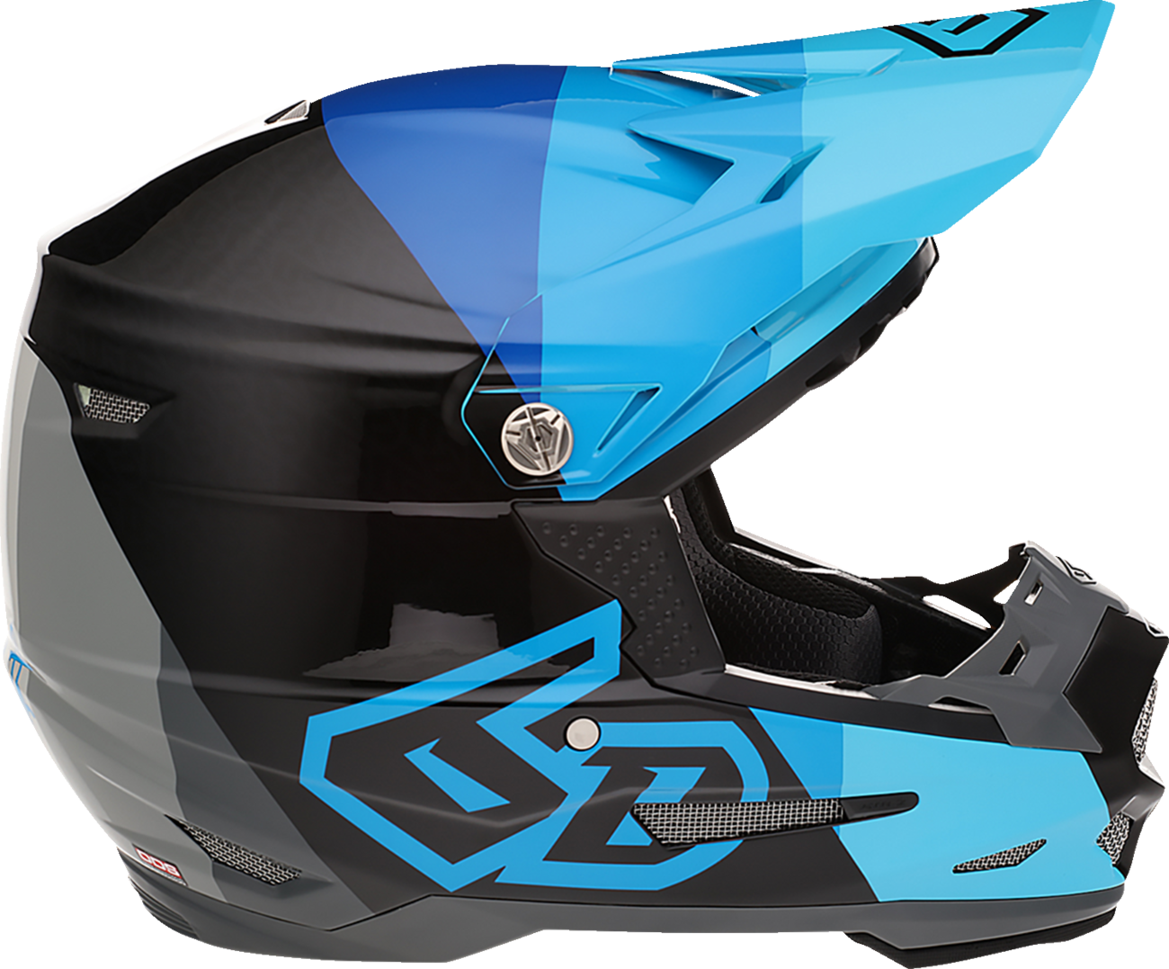 6D HELMETS ATR-2 Range Helmet Blue Large 123107