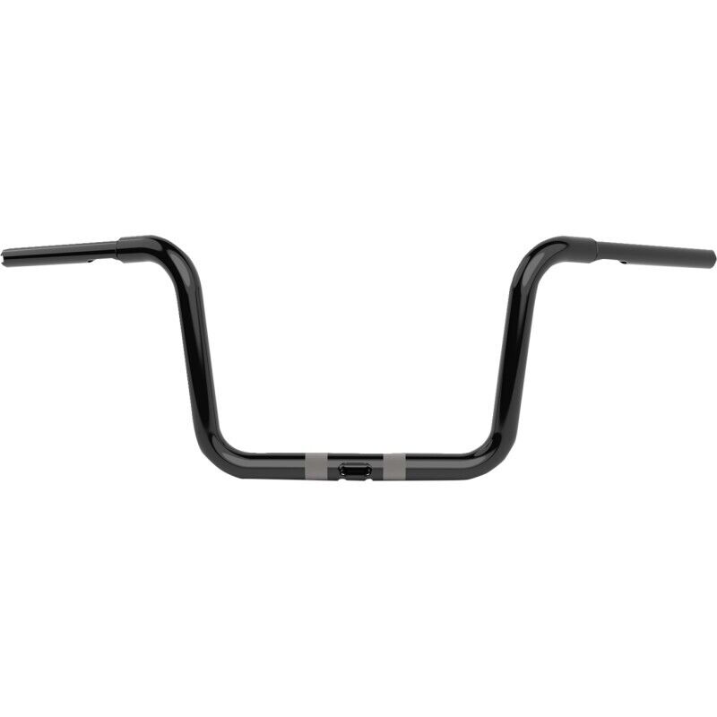 LA Choppers 1-1/4 in. Twin Round Handlebars Gloss Black LA-7324-10B