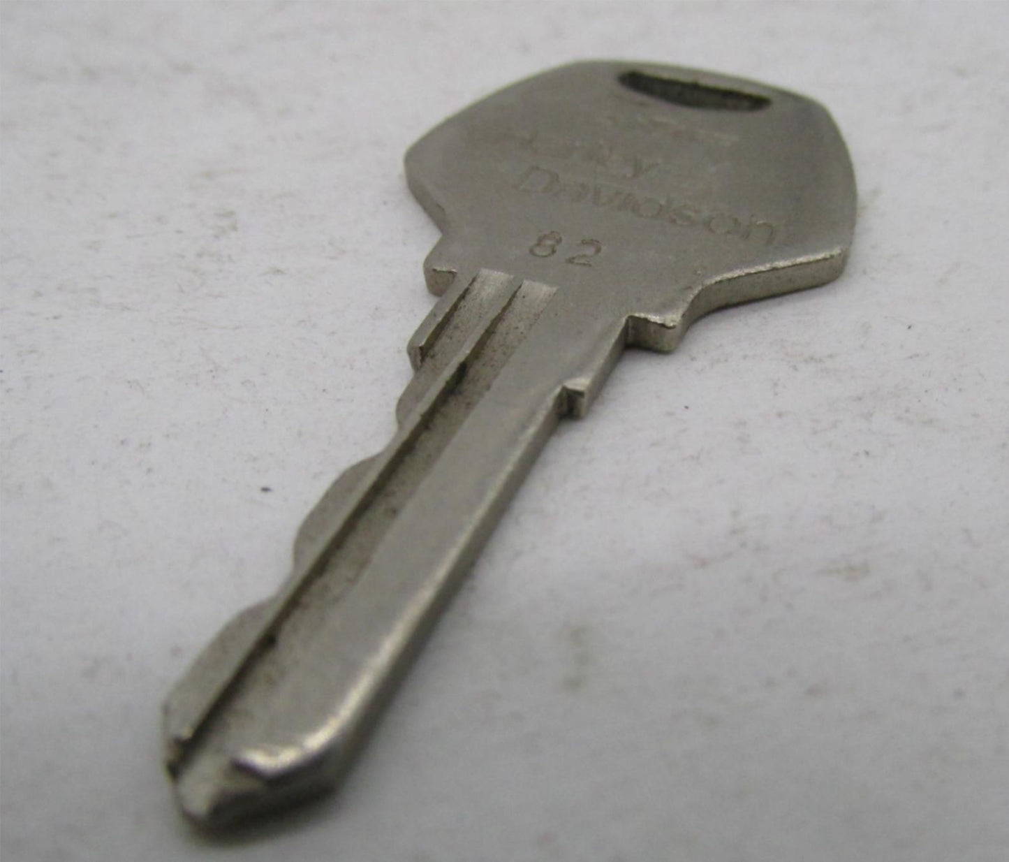 Harley-Davidson Genuine Vintage AMF Shovelhead Ironhead Ignition Key Code: 82