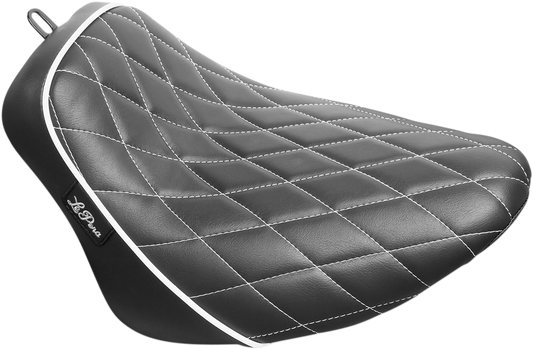 Le Pera Bare Bones Solo Seat Diamond - Black White LYX-007DMWTP