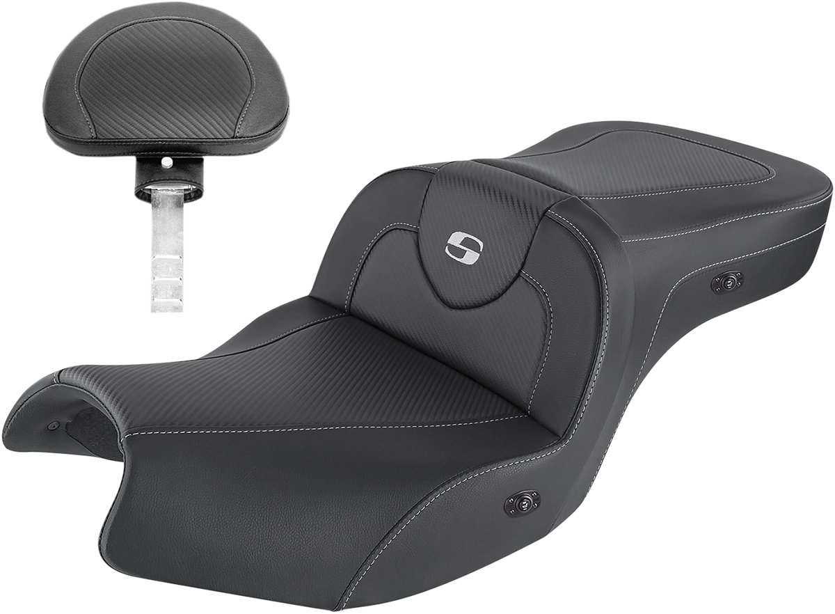 Saddlemen CF Road Sofa Seat Carbon Fiber I20-06-185BRHCT