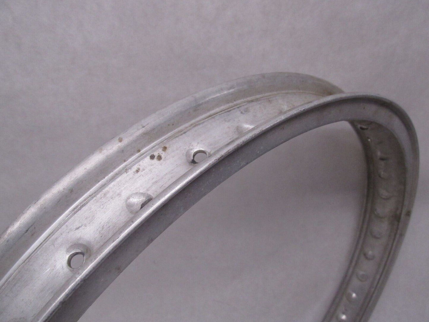 Vintage San Remo Aluminum 40 Spoke Motorcycle Wheel Rim 2.25x19" 1.6 x 19 #10