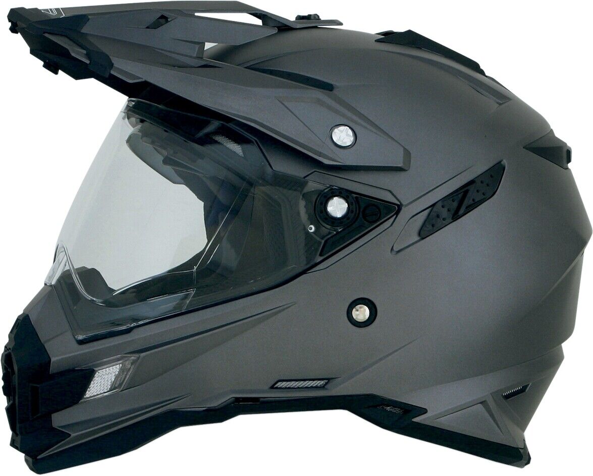 AFX FX-41DS Solid Helmet Gray XS 0110-3760