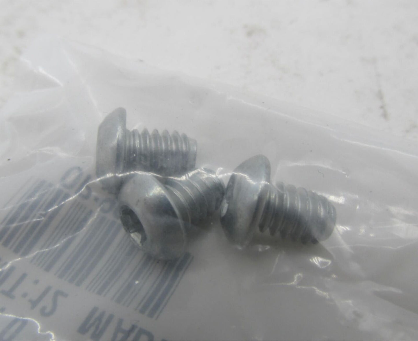 Lot of 3 Harley-Davidson Genuine NOS Star Head Socket Button Screws 3938