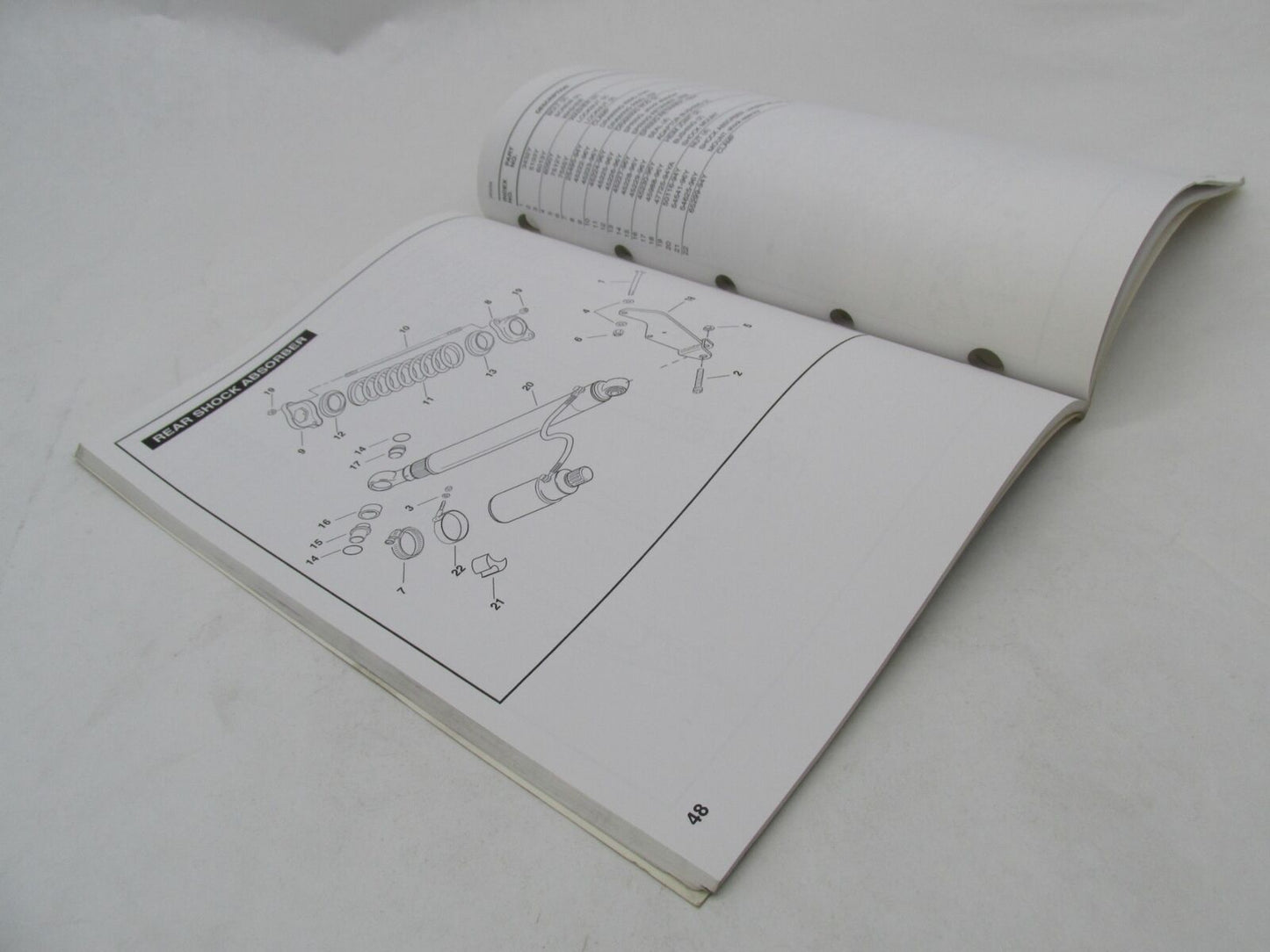 Buell Official Factory 1996-1997 Lightning S1 Parts Catalog 99571-97Y