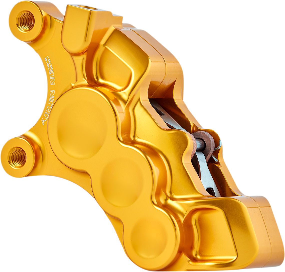Arlen Ness 6-Piston Caliper 11.8" Gold 02-225