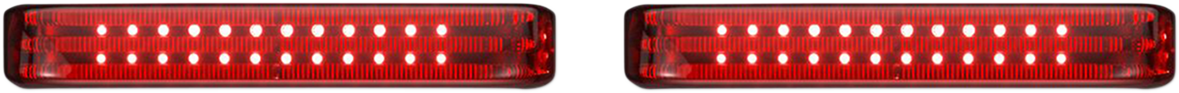 Custom Dynamics Probeam Sequential LED Bagz Saddlebag Lights PB-SBSEQ-SS6-CR