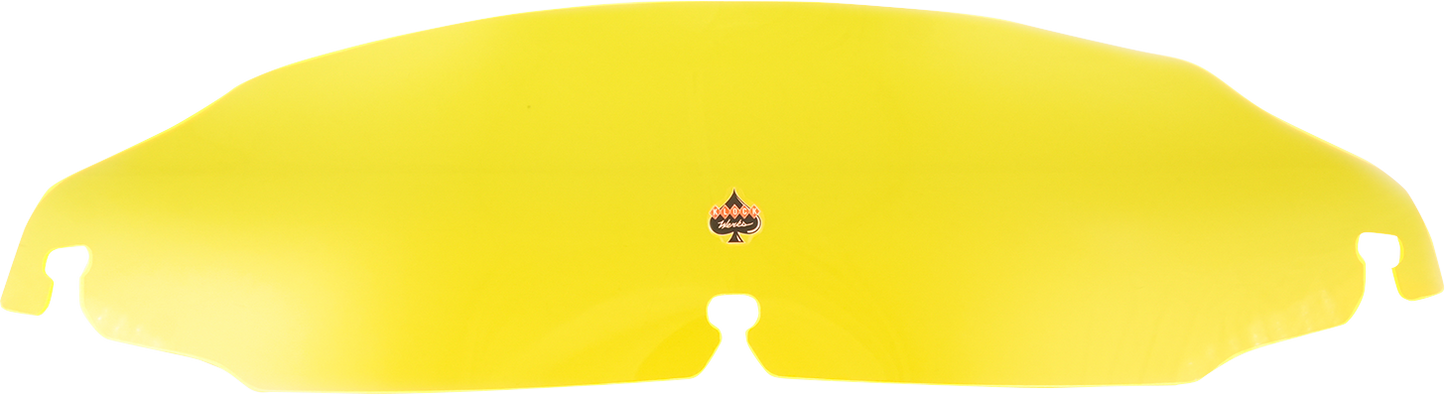 Klock Werks Ice Kolor Flare Windshield Yellow Ice 3 1/2" KWW-01-0654