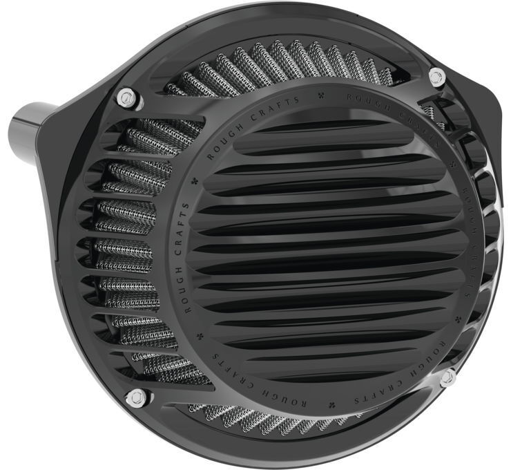 Rough Craft Air Cleaner Black Round RC-600-010