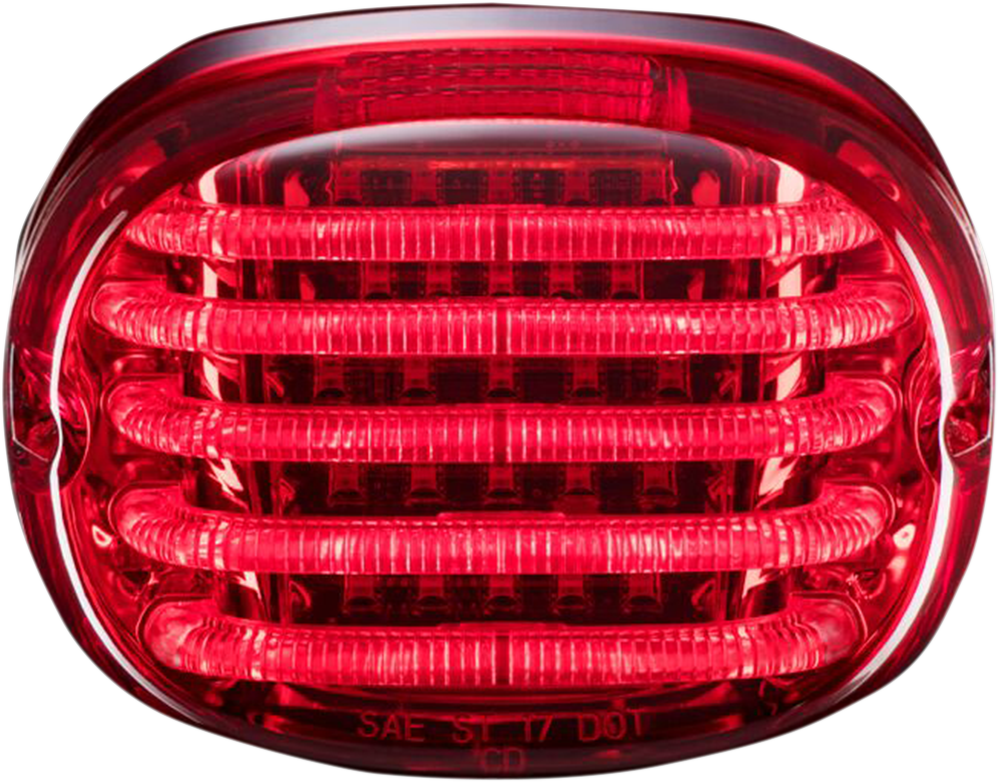 Custom Dynamics ProBEAM LED Squareback Taillight/No Plate Light Red PB-TL-SB-R