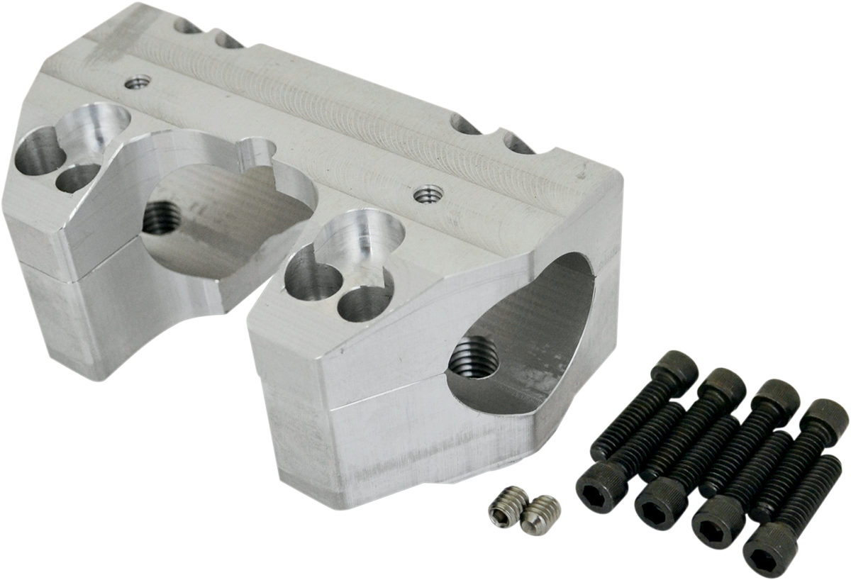 LA Choppers Handlebar Clamp Set 1 1/2in. Handlebars LA-7425-02