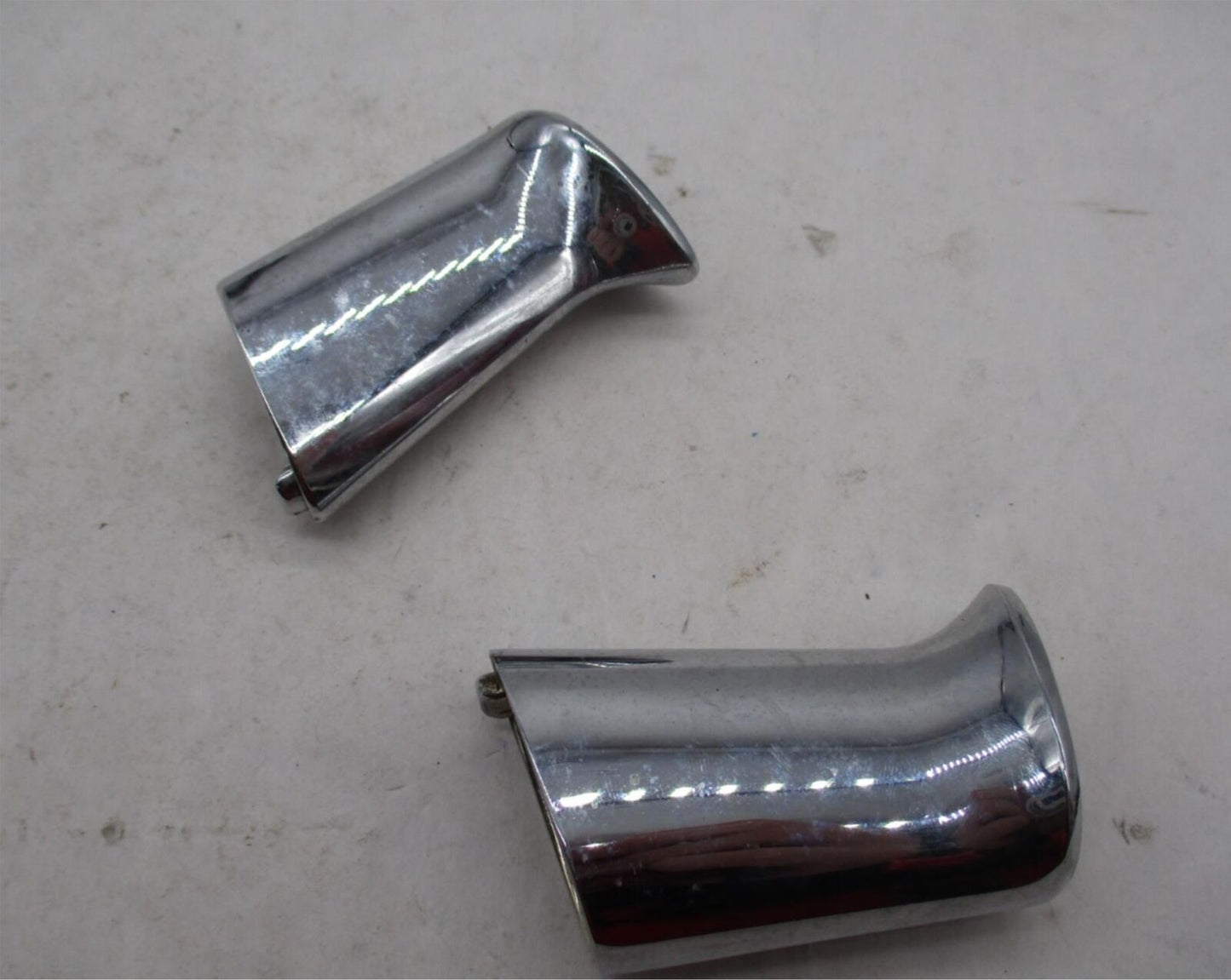 Pair of Harley Davidson Chrome 2.5" Turn Signal Standoffs Stand off Brackets