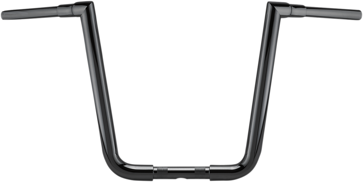 LA Choppers 1 1/2" Grande Twin Peaks Handlebars Black 13" End rise LA-7313-63B