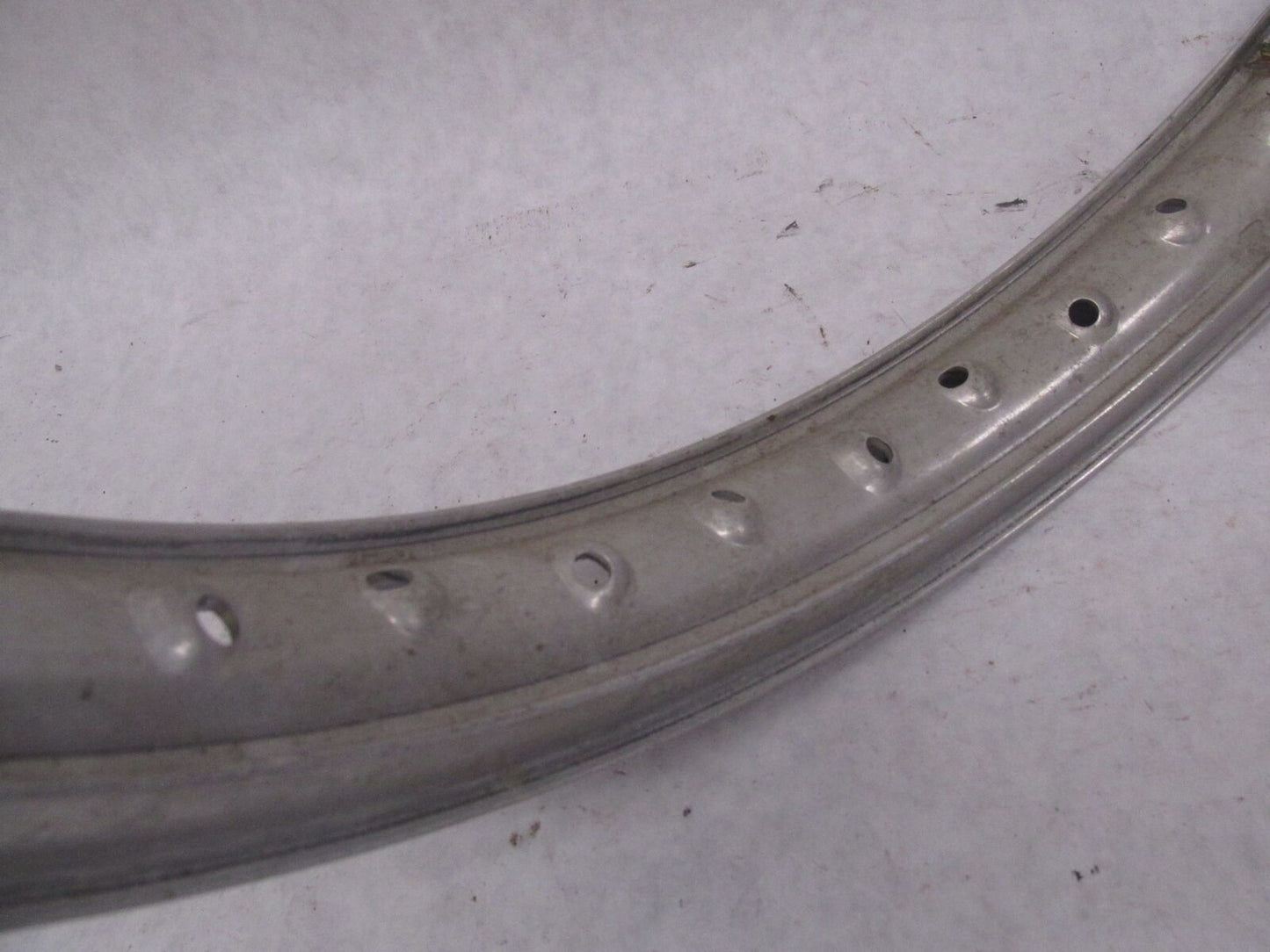 Vintage San Remo Aluminum 40 Spoke Motorcycle Wheel Rim 2.25x19" 1.6 x 19 #10