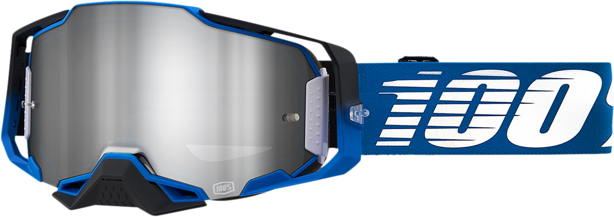 100% Armega Goggles Rockchuck - Flash Silver 50721-261-01