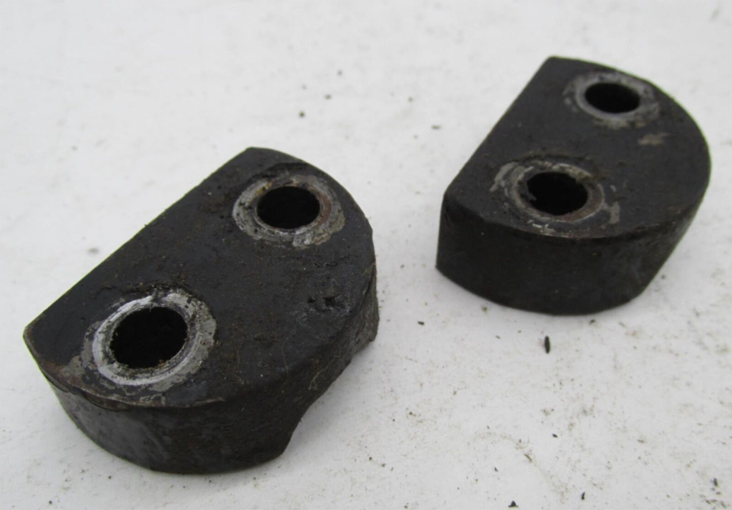 Pair of Vintage Triumph 97-1844 Fork Axle Clamps TR6 T120 650 1965-70