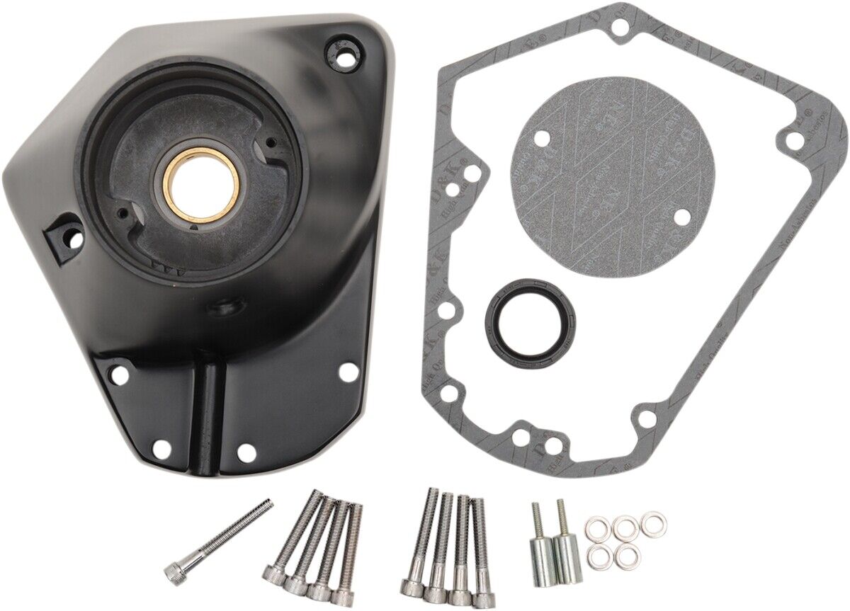 Drag Specialties Can Cover Satin Black 0940-1245