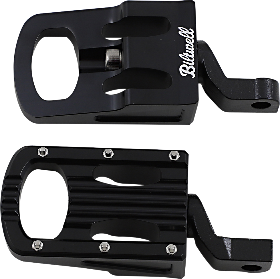 BILTWELL Punisher Footpegs Black Step 7005-203-02