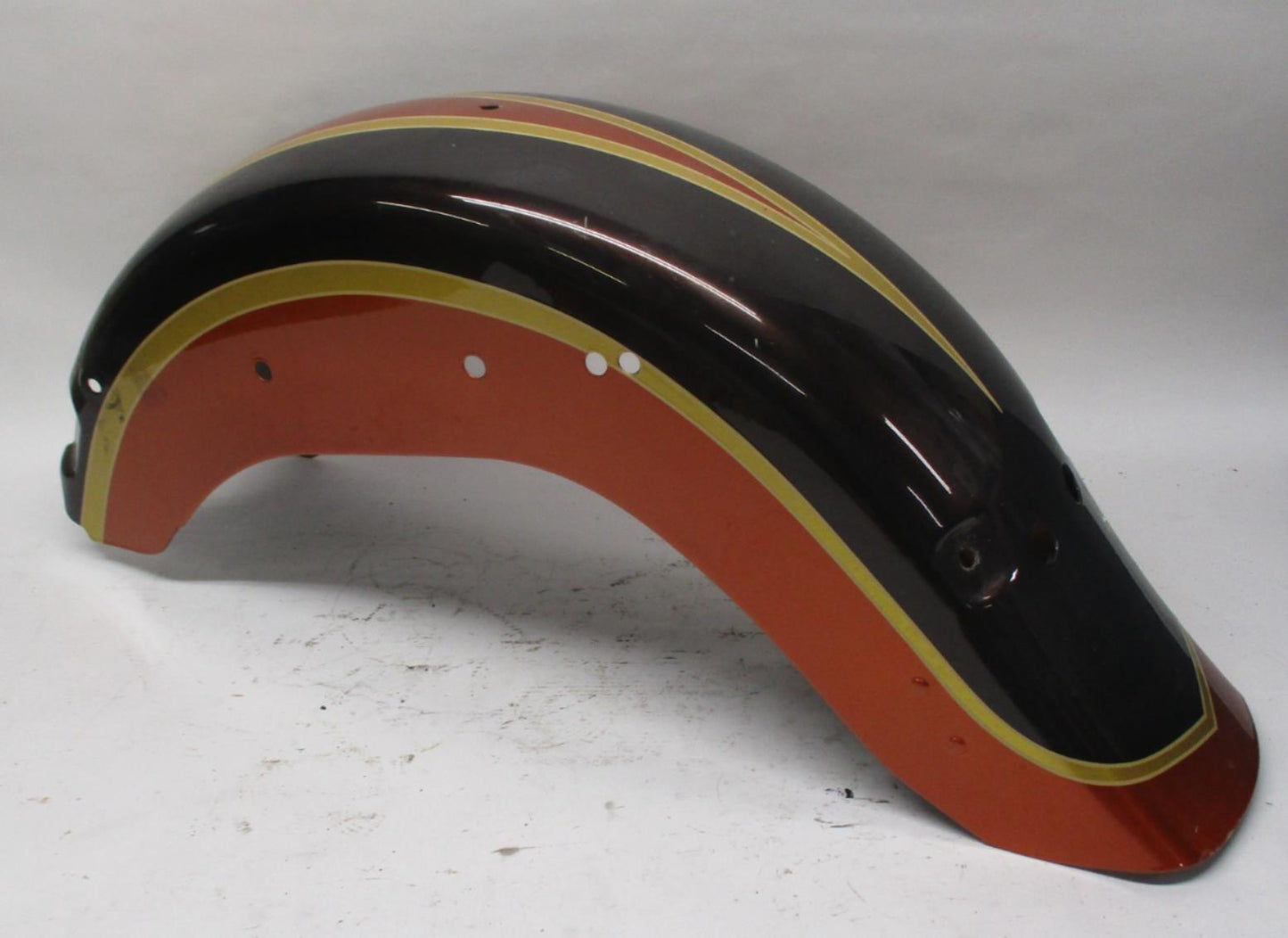 Harley Heritage Softail Tin Set Maple Atomic Orange w/ Fuel Pump 75252-11 Fender