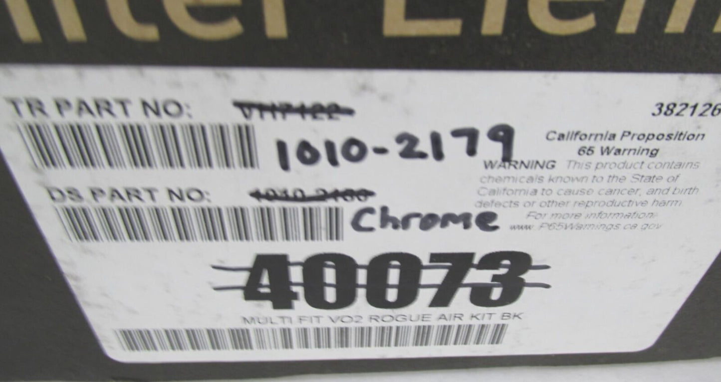 Vance & Hines VO2 Rogue Air Intake Kit Harley 99-17 Twin Cam 1010-2179 70073