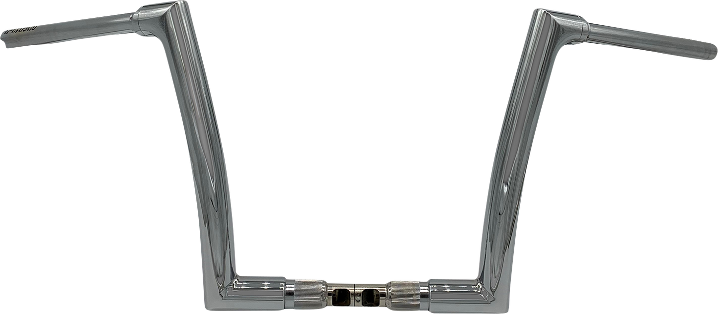 Fat Baggers, Inc. 1-1/2" EZ Install Flat Top Handlebar 12" Chrome 616012
