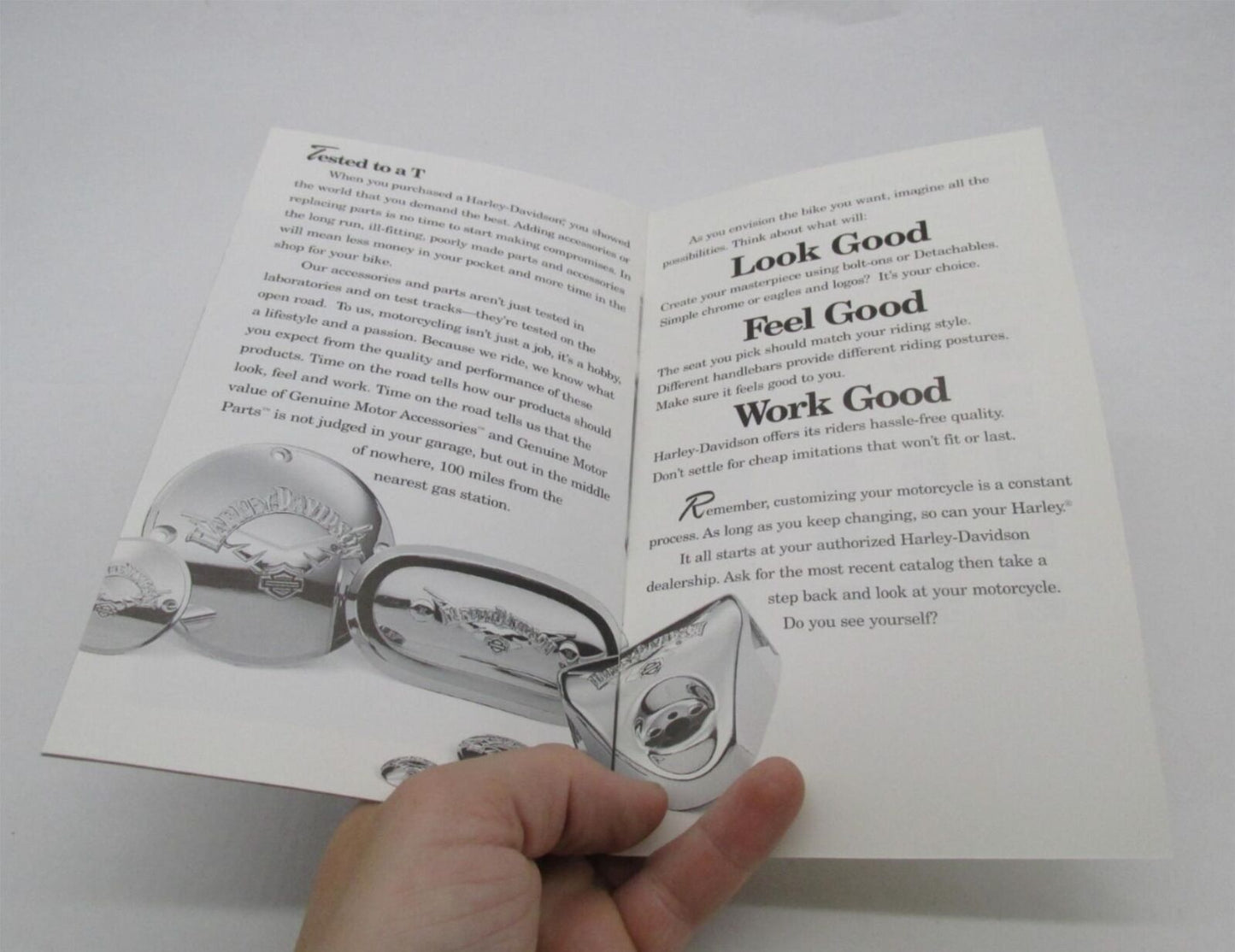 Harley-Davidson A Guide to Creating Your Ultimate Harley Booklet Pamphlet