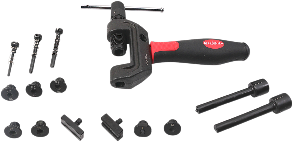 BIKESERVICE Professional Chain Repairing Master Kit BS35101