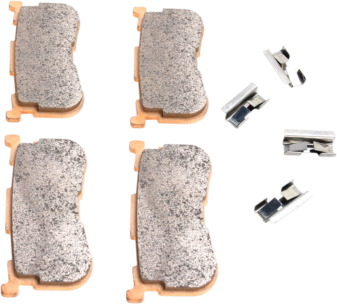 Drag Specialties Brake Pads Sintered Metal - Rear 1721-2296