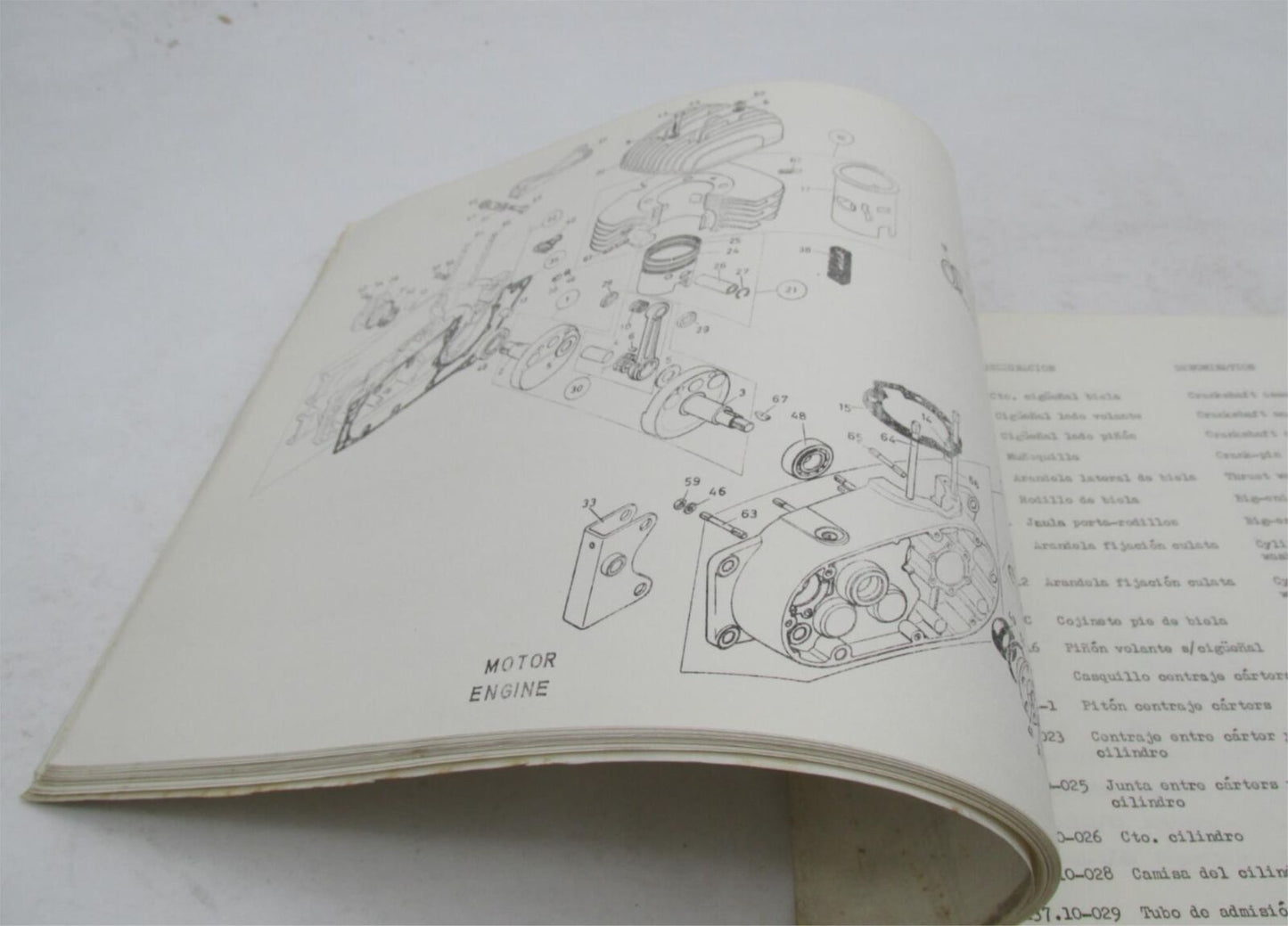 Bultaco Factory 1976 Matador Mk9 Motorcycle Catalog Parts List Book 140.32-117