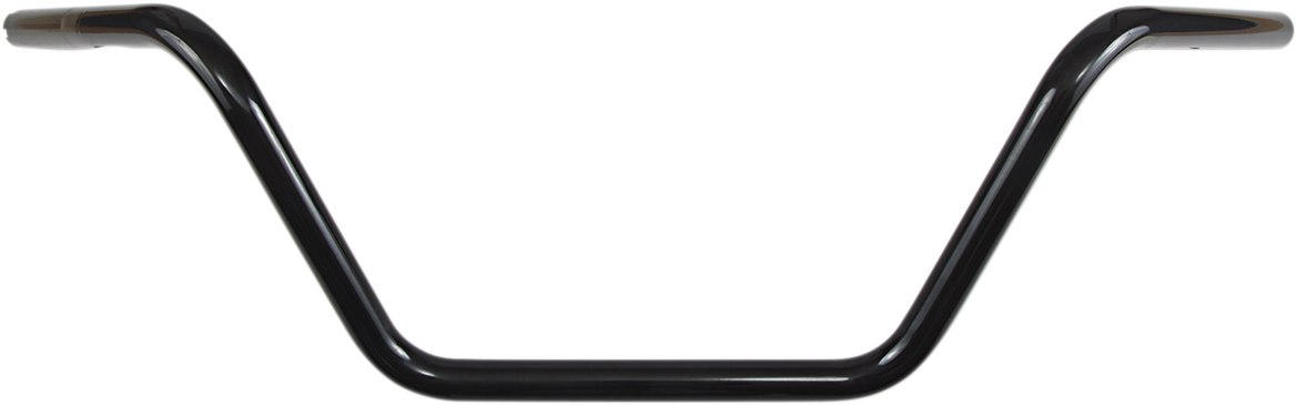 Drag Specialties 1in. Handlebar Black Buckorn Medium Bend