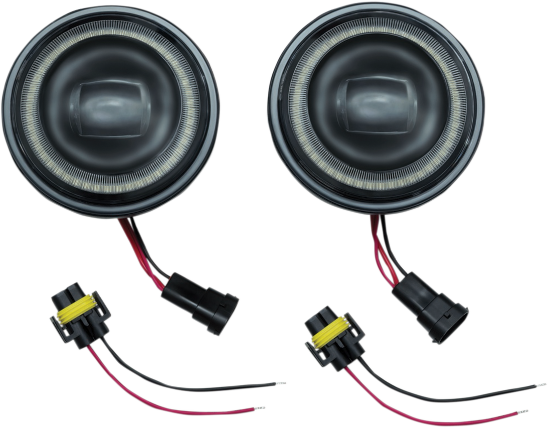 Kuryakyn 4 1/2" Orbit Vision LED Passing Lamps 2466