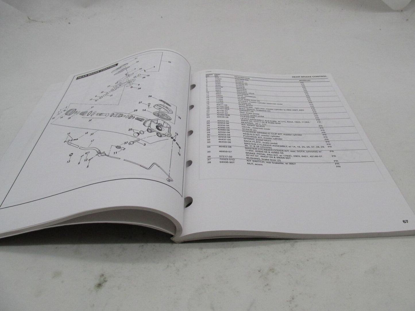 Harley-Davidson Official Factory 2008 FLHTCUSE3 Parts Catalog 99428-08