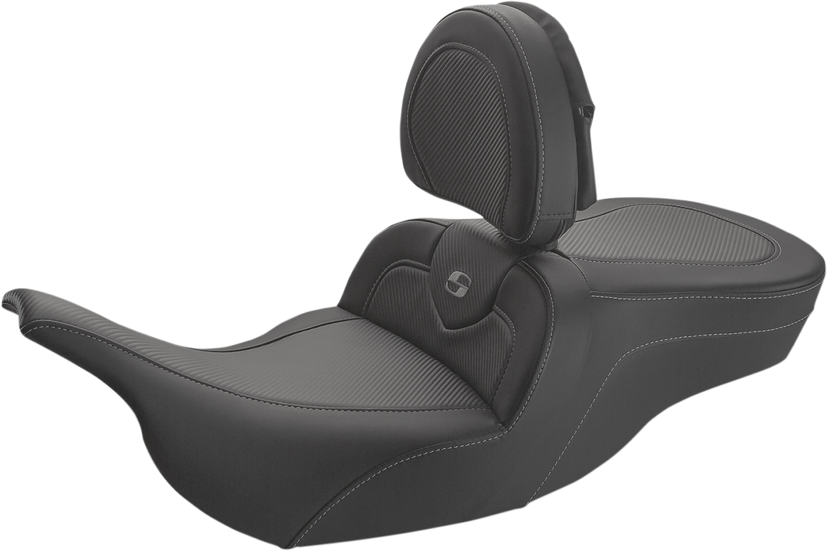 Saddlemen Roadsofa Carbon Fiber Seat Black 897-07-185BR