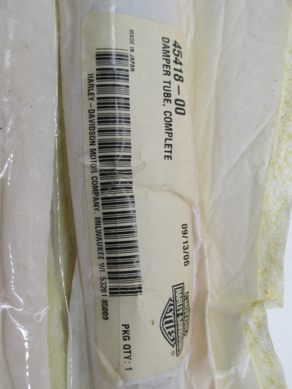 Harley Davidson Genuine NOS 41mm Fork Damper Tube Complete 45418-00