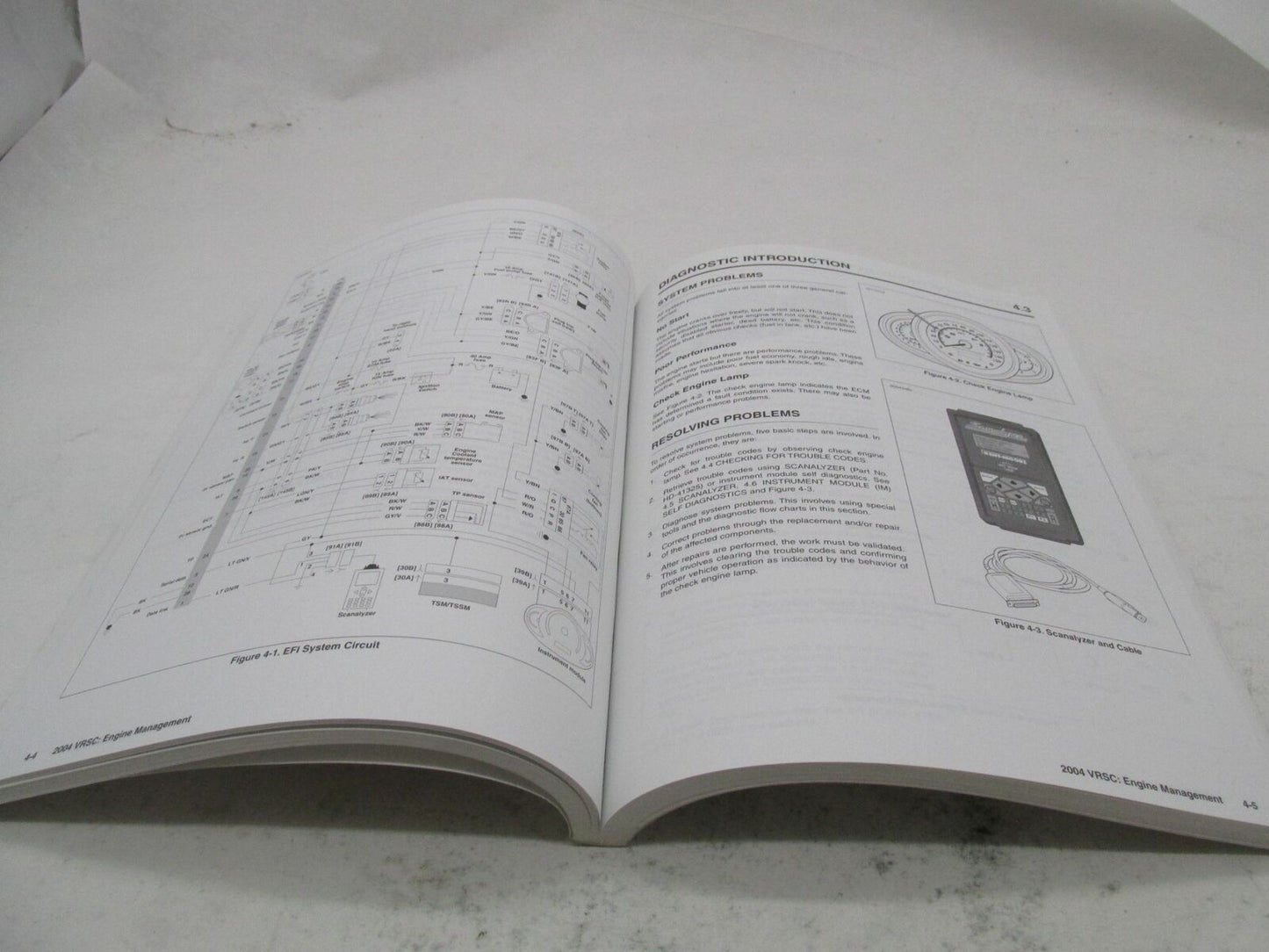 Harley Official Factory 2004 VRSC V-Rod Electrical Diagnostics Manual 99499-04