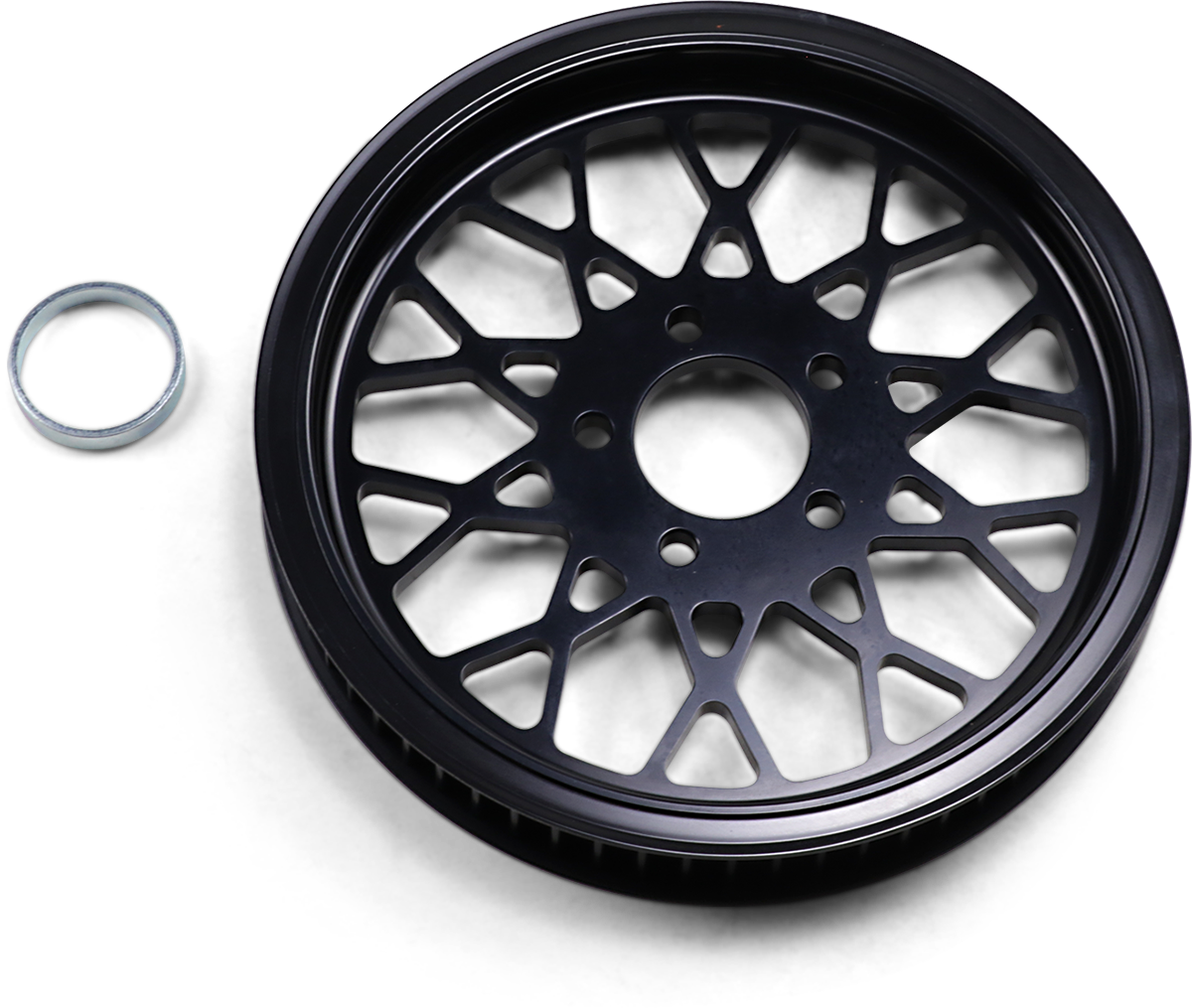 Belt Drives 1 1/2" Rear Belt Pulleys 65 Black Mesh RPMSB-65T