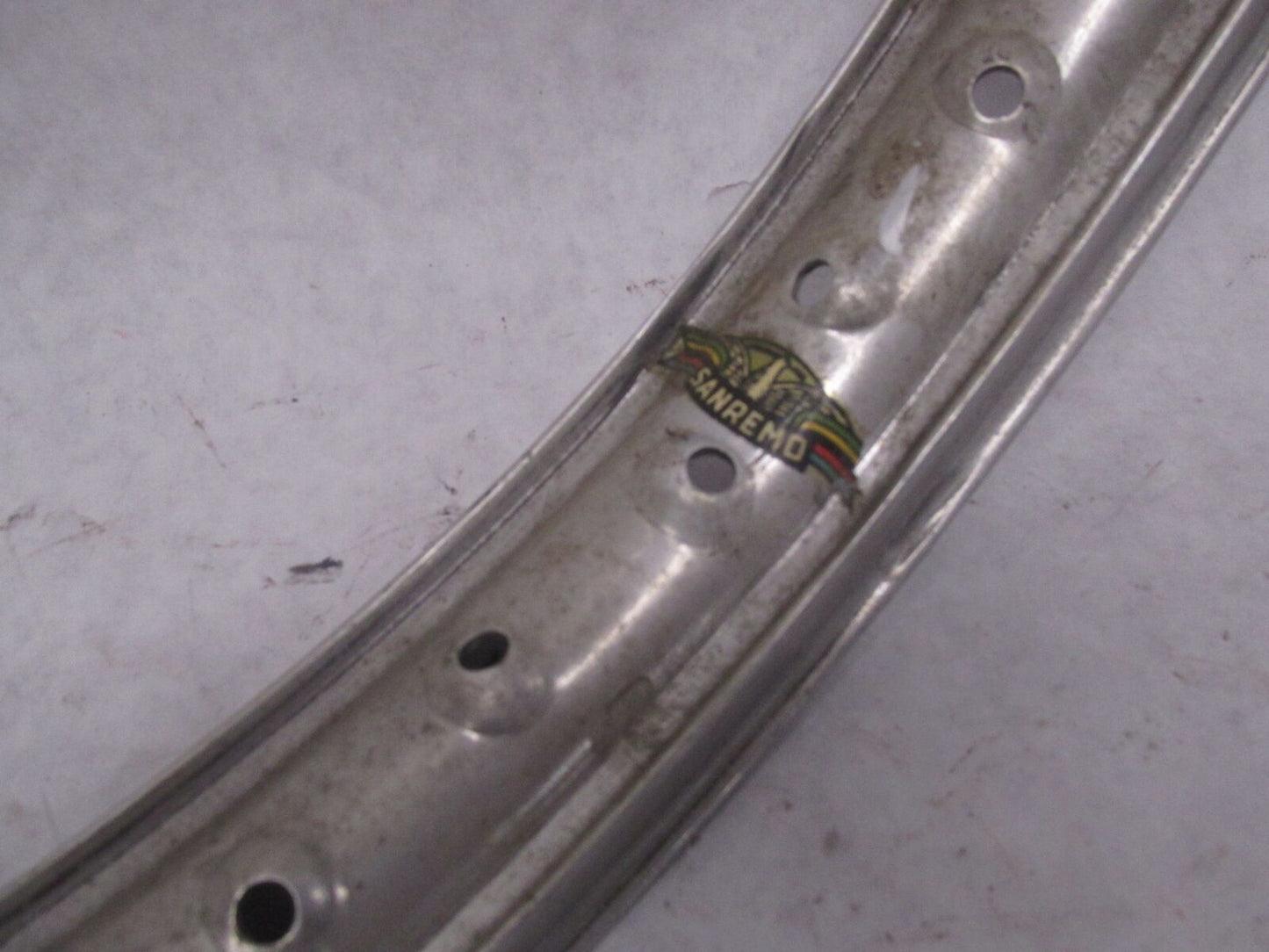 Vintage San Remo Aluminum 40 Spoke Motorcycle Wheel Rim 2.25x19" 1.6 x 19 #10