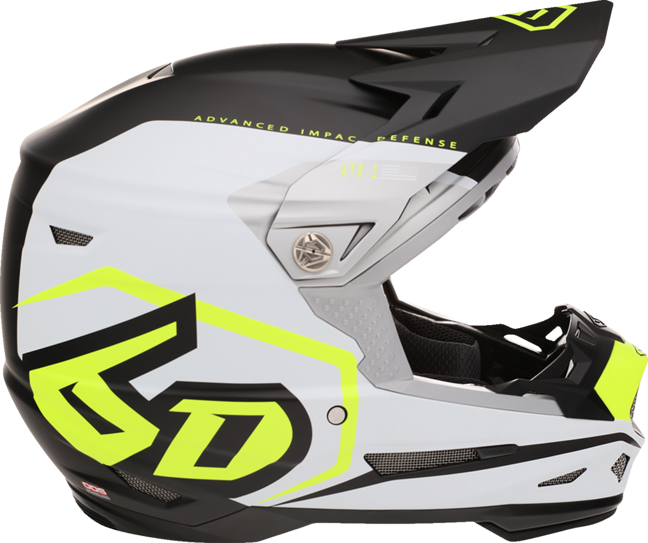 6D HELMETS ATR-2 Delta Helmet Neon Yellow XS 123424