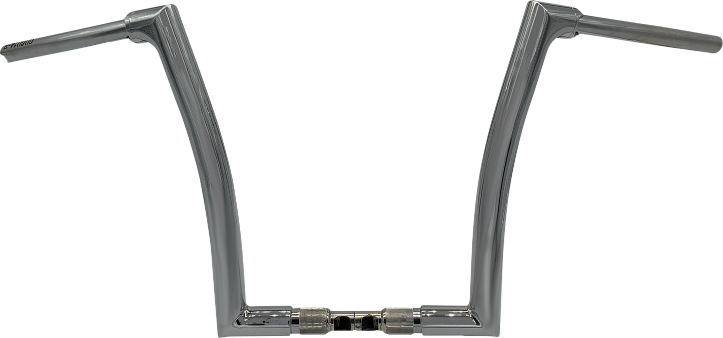 Fat Baggers, Inc. 1-1/2" EZ Install Flat Top Handlebar 14" Chrome 616014