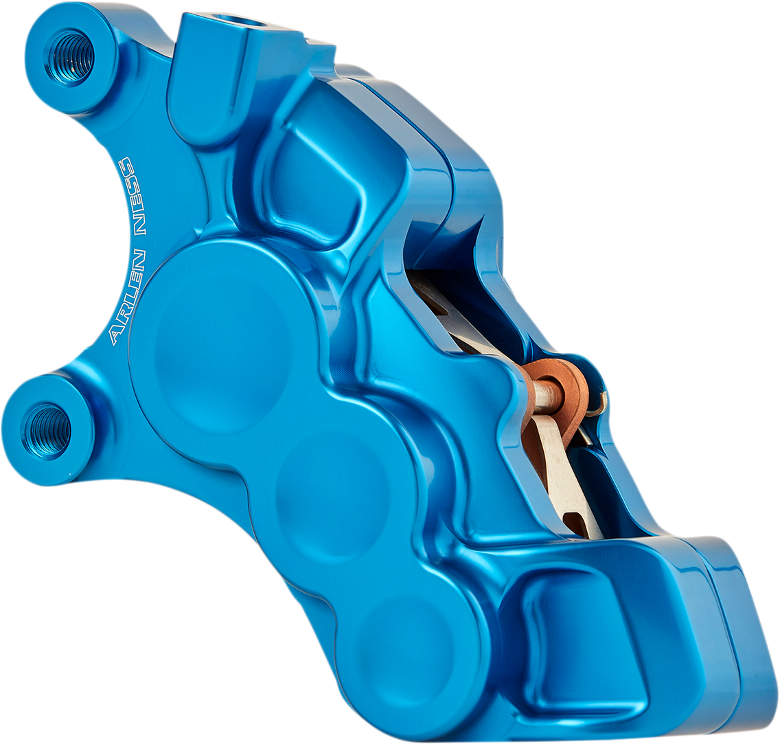 Arlen Ness 6-Piston Caliper 11.8" Blue 02-224