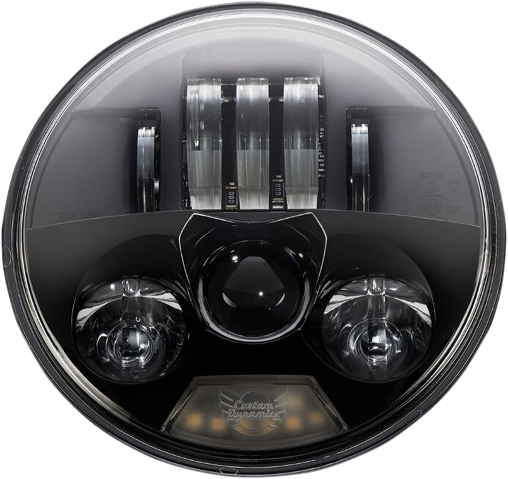 Custom Dynamics ProBEAM LED Passing Lamps 5 3/4" True Black PB-575-B