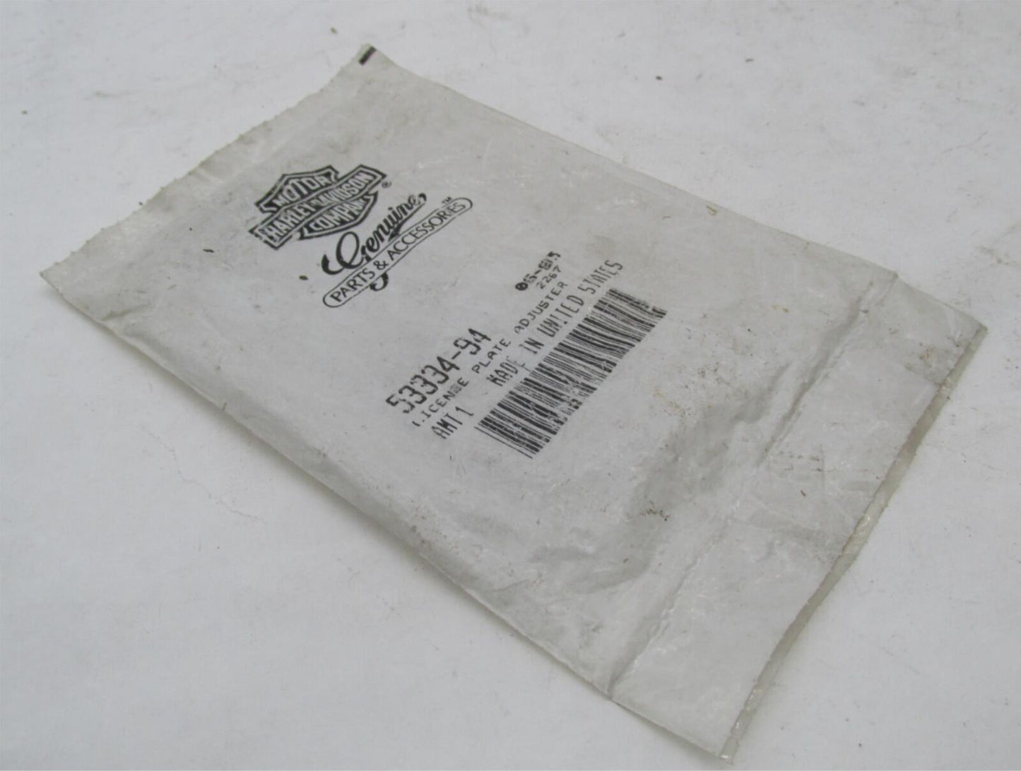 Harley-Davidson Genuine NOS License Plate Adjuster Support Bracket 53334-94